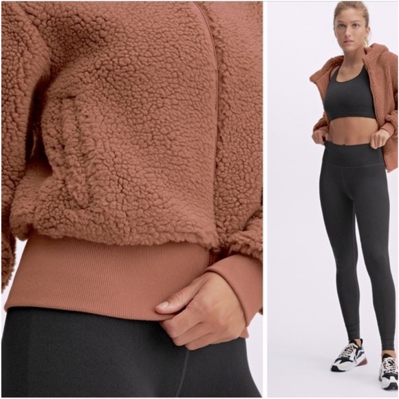 Fabletics Summit Teddy Sherpa Jacket - Picture 2 of 7
